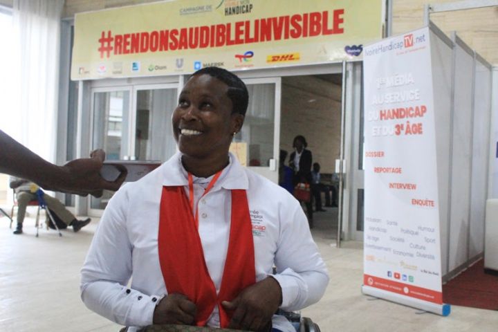Côte d’Ivoire: le moral armé, Prisca Trey, percluse des jambes, dépasse son handicap