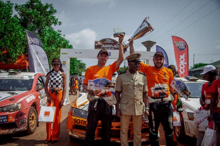 Sport automobile: Gary chaynes remporte le 7ème rallye d’assinie et devient officiellement le champion de Côte d’Ivoire 2018