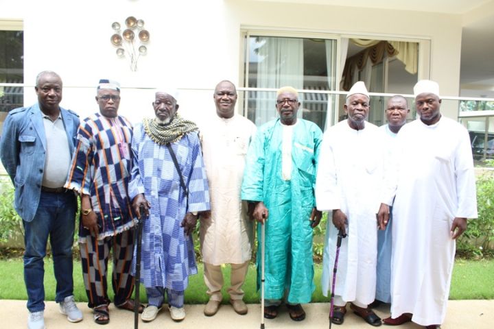 Régionales dans le Tchologo : Les chefs traditionnels et guides religieux rassurent le Ministre  Ibrahim Ouattara