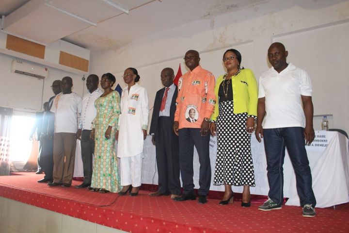 Des militants RDR du N’zi pour le parti unifié