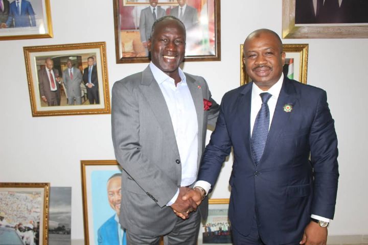 RHDP : l’ex ministre Adama Bictogo échange avec le député Zié Coulibaly