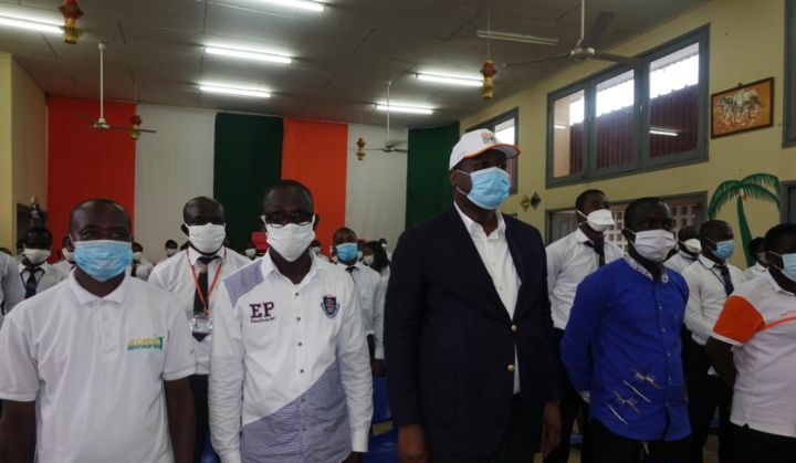 COVID-19: Un cadre s’enquiert de la situation sanitaire des élèves-maîtres du CAFOP d’Aboisso