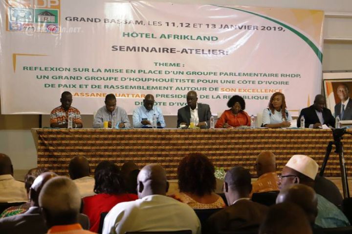 RHDP – Le Groupe parlementaire est né, voici ses objectifs