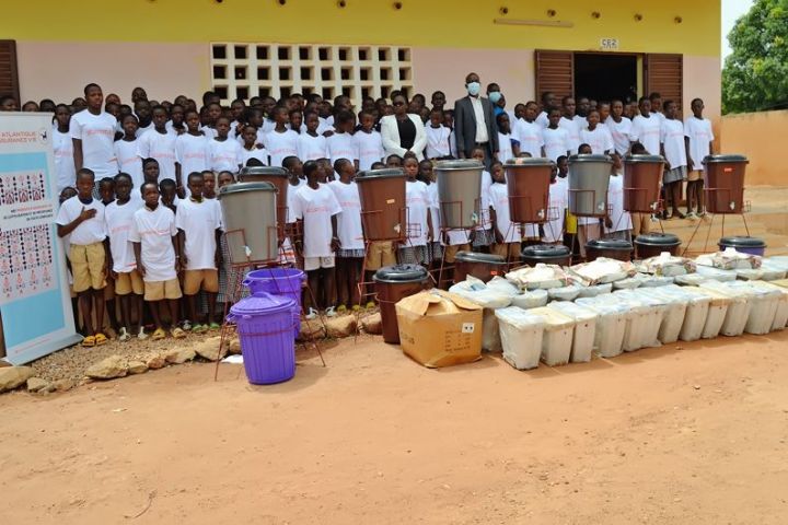 Korhogo : Atlantique Assurance vie s’engage dans un projet de réfection de latrines et points d’eau du groupe scolaire Lataha