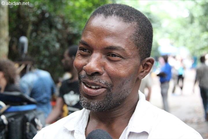 L’acteur de cinéma Isaac de Bankolé reçu par Alassane Ouattara