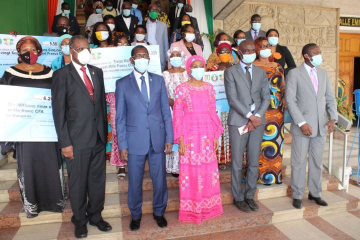 Programmes Genre de la CEDEAO : cinq associations bénéficiaires reçoivent 48 millions FCFA