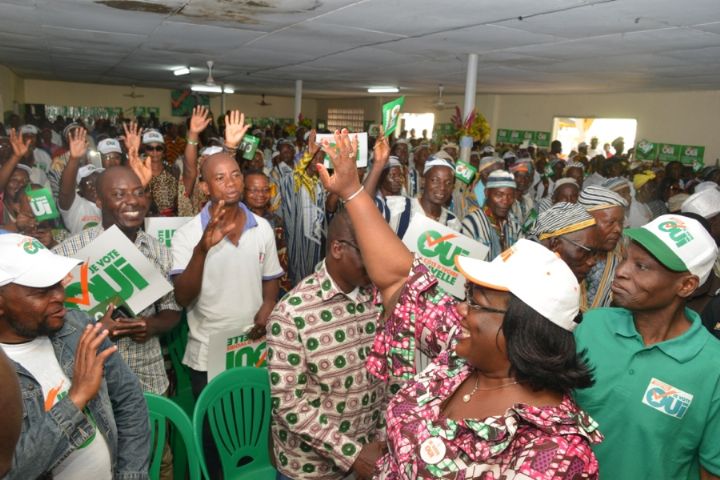 Campagne pour le Référendum- Toulepleu au Ministre Anne Ouloto: : « Nous comprenons que notre avenir est dans le ‘’Oui’’ »