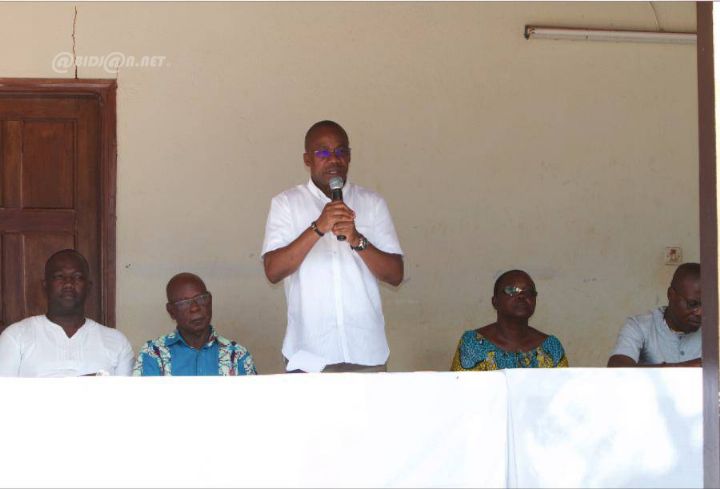 Région: le développement de la commune de Didiévi au centre d’une rencontre entre le maire et les populations