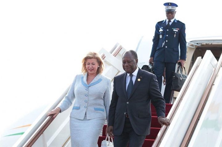 Le Président Ouattara de retour à Abidjan après un séjour d’une semaine en Chine