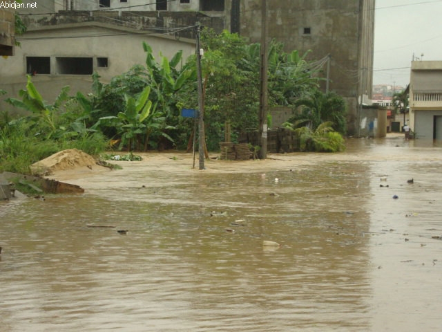 Pluie diluvienne : San-Pedro sous les eaux, de nombreux dégâts