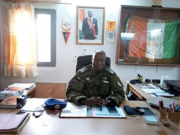 Bouaké : Le Lieutenant-Colonel Mel Armel Rosenberg prend les commandes du 1er bataillon du génie militaire