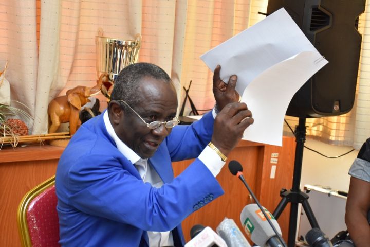 Election FIF: Sam Etiassé justifie son refus d’entériner la décision de la commission électorale