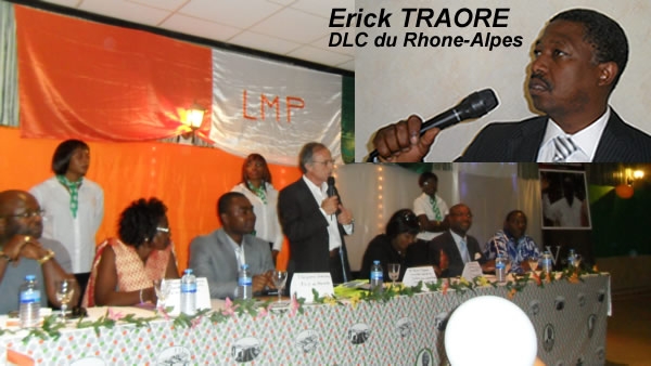 France/Investiture du DLC Gnaleco Stéphane dans la région du PACA: le DLC Traoré D. Erick fustige le RHDP