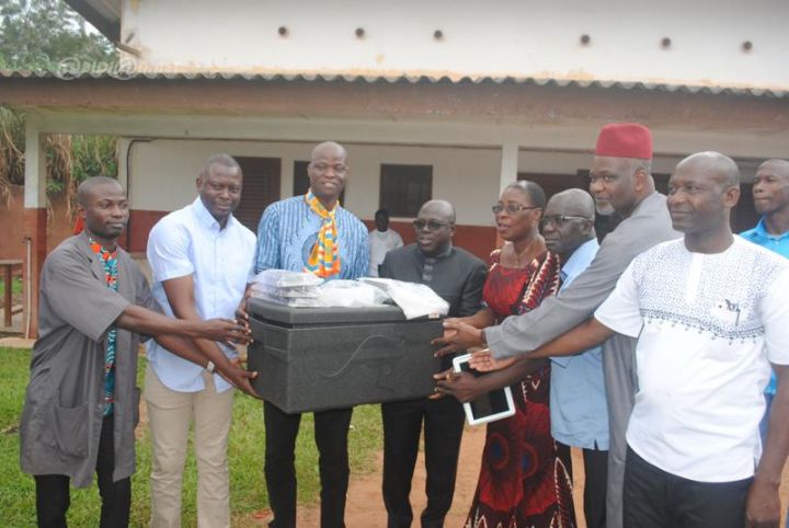 Action sociale : l’hôpital général d’Ayamé bénéficie d’un important lot de matériels