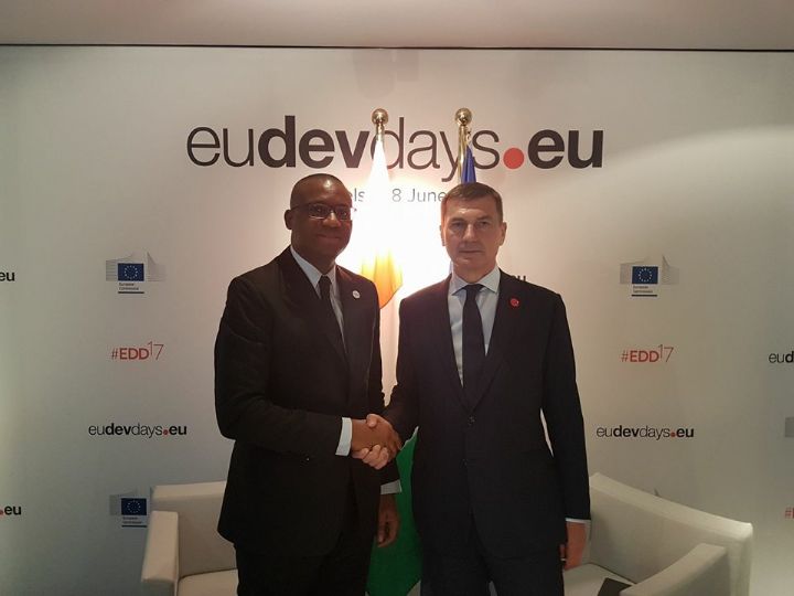 Journées Européennes du Développement 2017: Le Ministre Sidi Touré  partage l’expérience ivoirienne à Bruxelles
