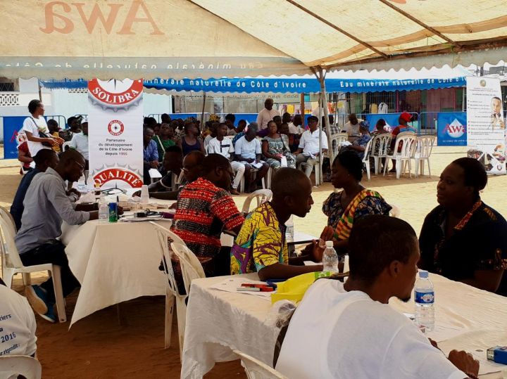 La caravane SOLIBRA de dépistage des maladies du cœur en partenariat avec la fondation Drogba en cours à Abidjan