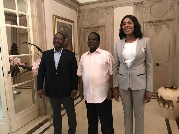 France : Bédié reçoit Soro Guillaume à Paris