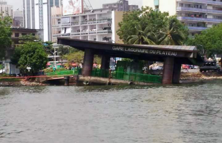 Après son effondrement : La gare lagunaire du plateau délocalisée