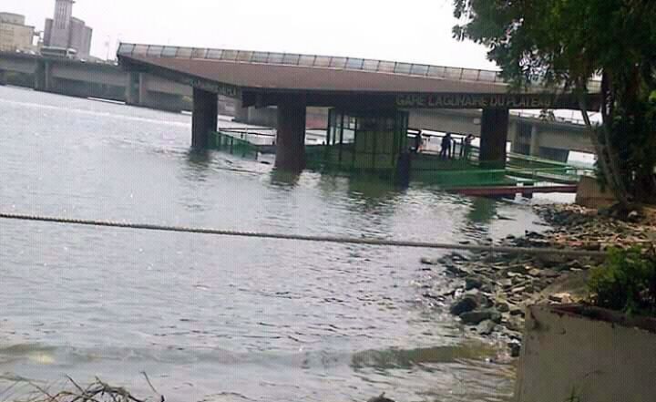 Sotra : La gare lagunaire s’effondre