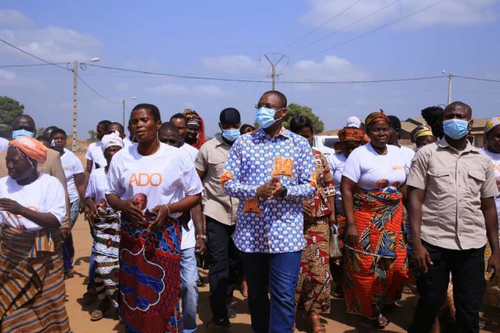 Béoumi : Sidi TOURE invite les populations à la culture de la paix et du vivre ensemble