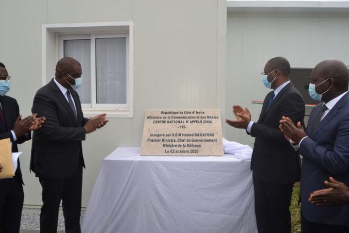 Covid-19 : le Premier ministre inaugure le centre national d’appels (CNA)-119