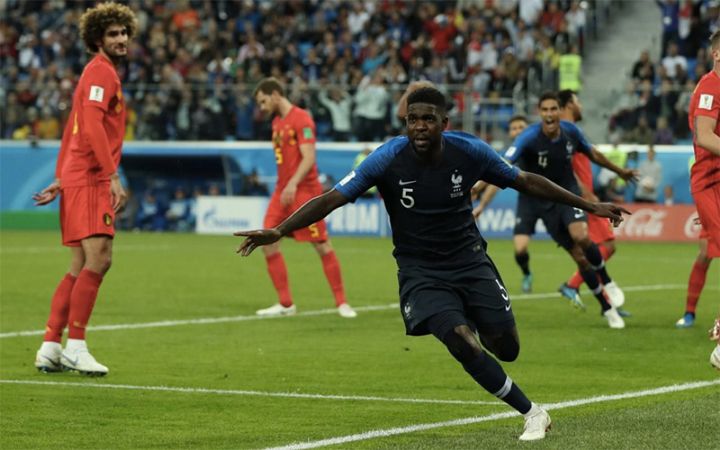 Mondial 2018 de football: Umtiti envoie la France en finale