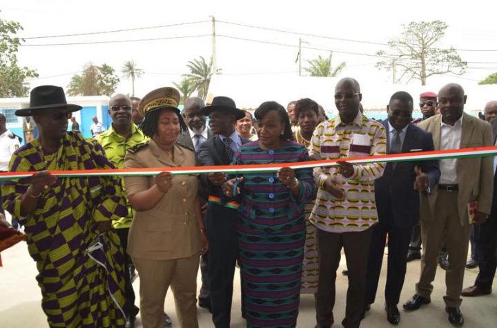 Santé : la ministre Raymonde GOUDOU inaugure l’antenne INHP d’Abobo