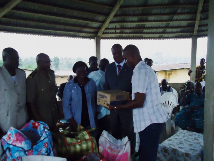 Cohésion sociale: Les cadres de la région et le PNRRC soulagent les populations de la Sous-Préfecture de SAGO