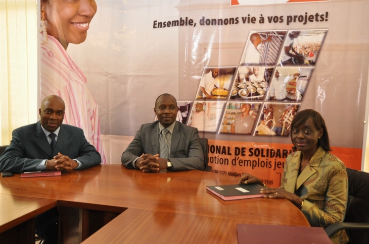 Cérémonie de signature de conventions FNS/CGA et FNS/Promoteurs : le discours du DG du FNS, Franck Dogoh Madou