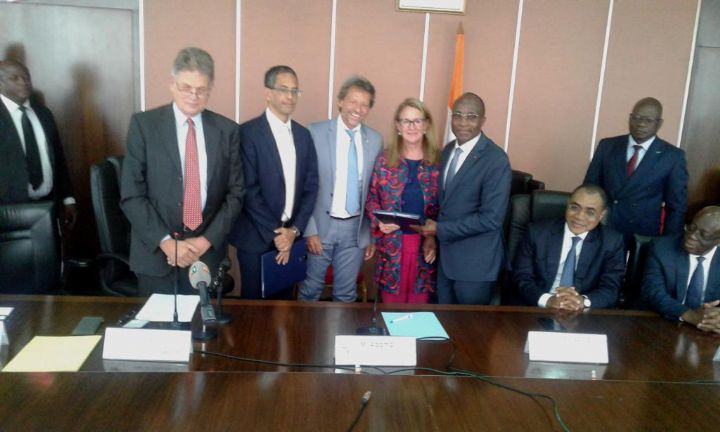 Signature de convention pour la construction d’une centrale solaire de 24 milliards Fcfa à Boundiali