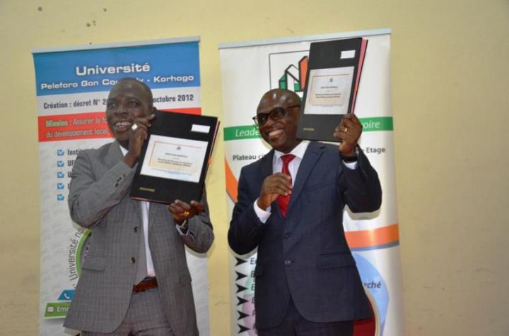 Coopération : signature d’accord-cadre de partenariat entre l’Université de Korhogo et l’Institut National de la Statistique