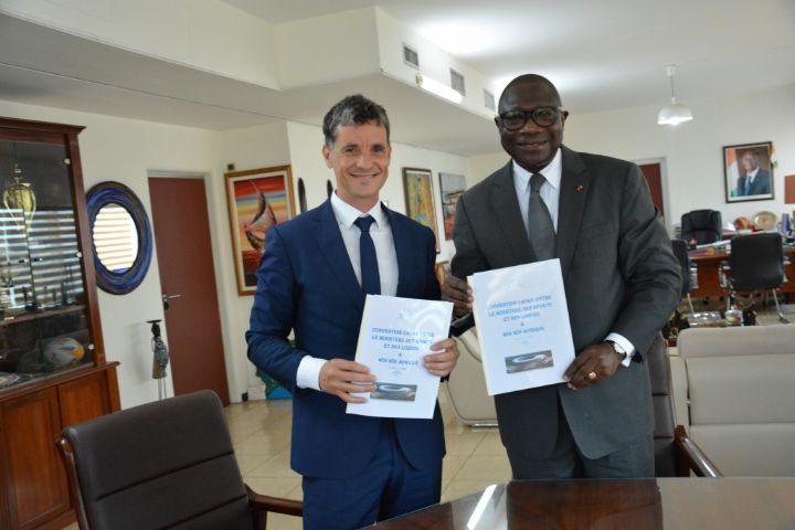 Promotion et développement du Sport en Côte d’Ivoire : Signature de convention entre le ministère des Sports et le Groupe français WinWin pour la construction d’un Lycée sportif