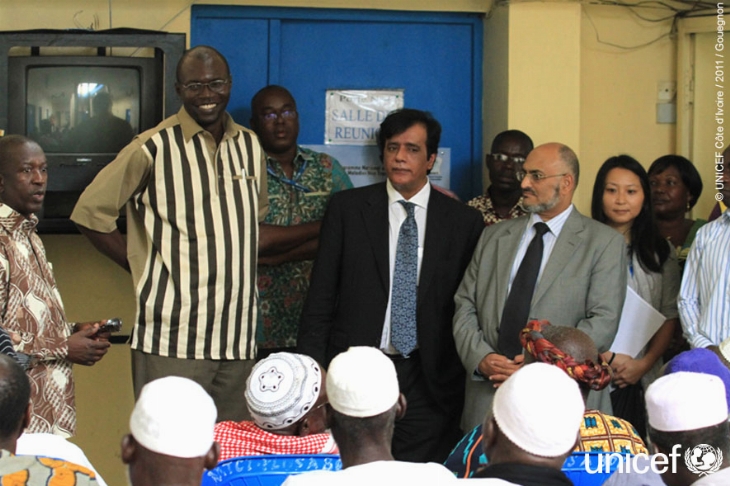 Humanitaire : Visite terrain d`une délégation saoudienne