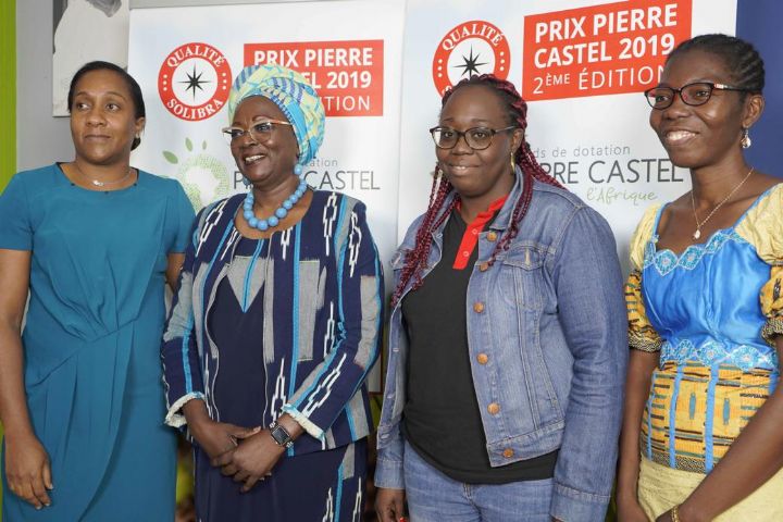 Prix Pierre Castel de SOLIBRA : Les lauréats coachés par Madame Dao Gabala