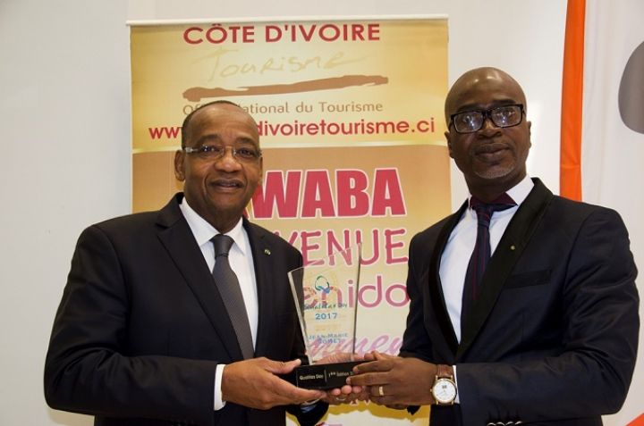 Le DG de Côte d’Ivoire Tourisme distingué « Prix de la qualité performance 2017 » de Qualitas