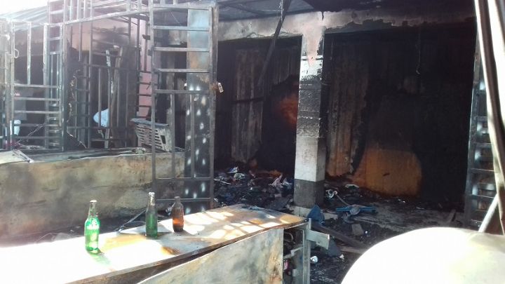 Un incendie ravage un maquis et des magasins à Yopougon Siporex