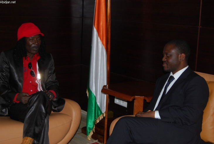 Alpha Blondy sollicite le soutien du Premier ministre pour la réussite de la « caravane de la réconciliation nationale »