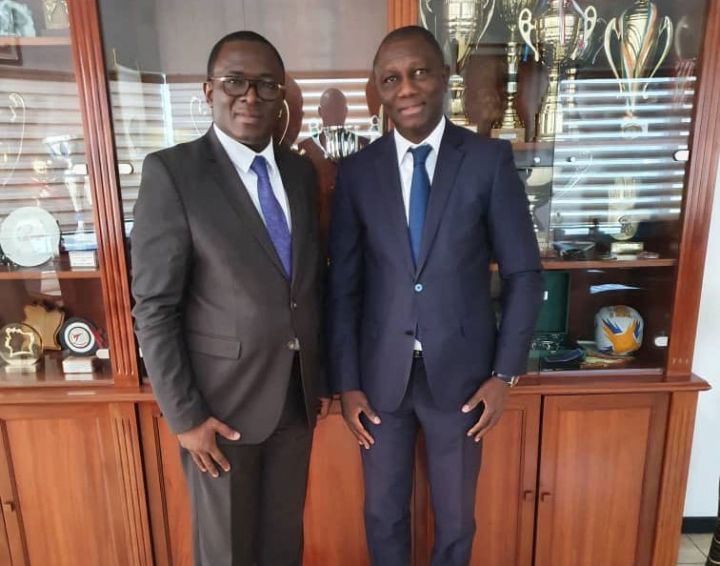 Elections à la FIF: Sory Diabaté reçu par le Ministre des sports Danho Paulin