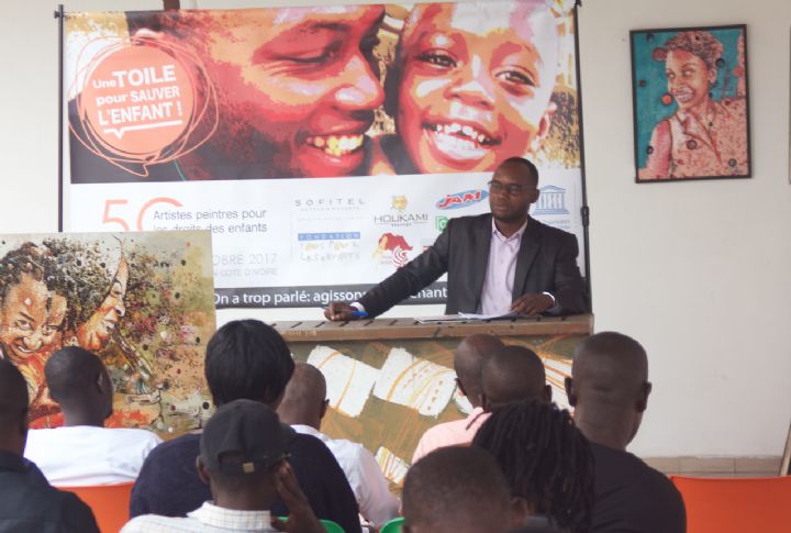 Une toile pour l’enfant: Des artistes peintres pour une cause sociale en faveur des enfants