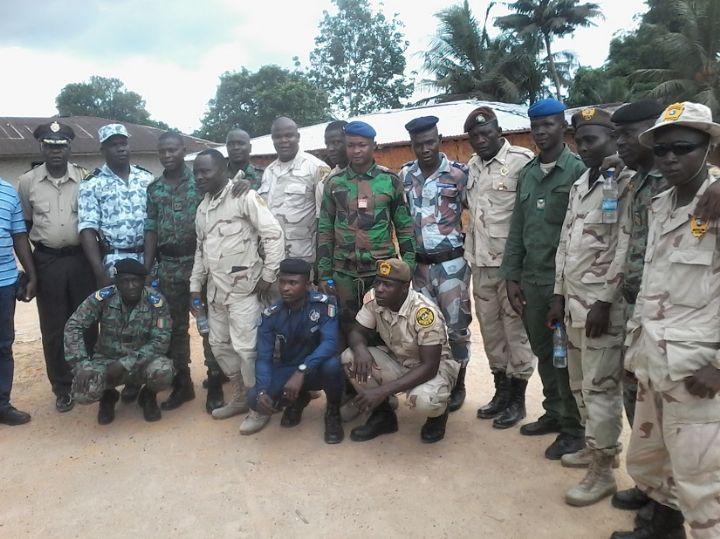 Les forces de sécurité de la Côte d’Ivoire et du Liberia rassurent les populations sur leur frontière