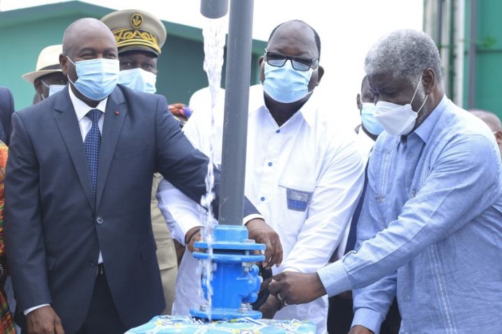 Le projet d’alimentation en eau potable d’Anyama Débarcadère livré