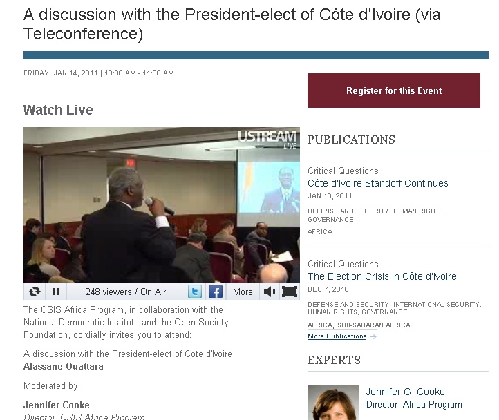 Ouattara prêt à prendre des partisans de Gbagbo au gouvernement