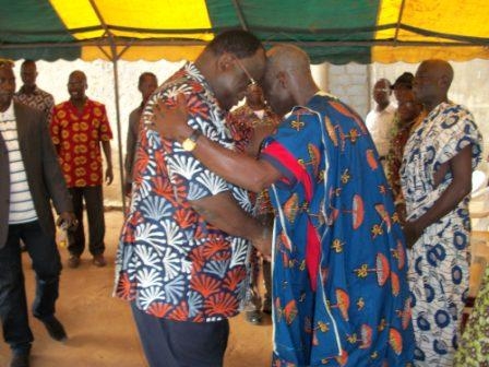 Attécoubé: Tchagba Laurent reçoit les bénédictions des chefs de communauté de l’Ouest
