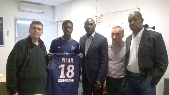 Football/ Transfer: Timothy Weah, fils de Georges Weah du Ballon d’Or 1995 signe au PSG