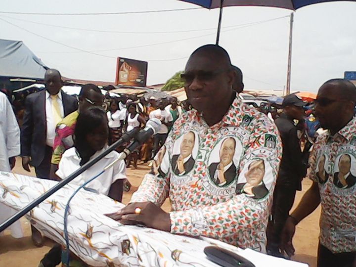 Touba : Le ministre Amichia installe le coordonnateur Rhdp