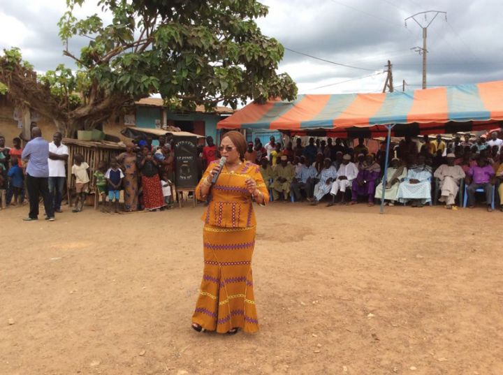Touré Virginie aux populations de Doukouya (Oumé) en prélude à la Visite d’Etat du Président dans le Gôh : La visite d’Etat n’a pas de coloration politique