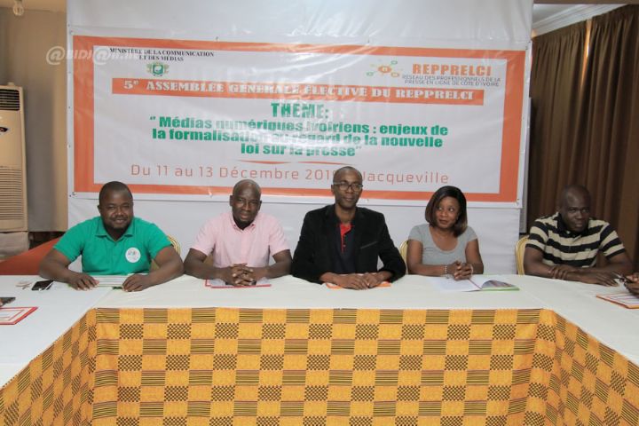 Médias/5e Assemblée générale ordinaire du Repprelci : les travaux en commissions ont demarrė à Jacqueville