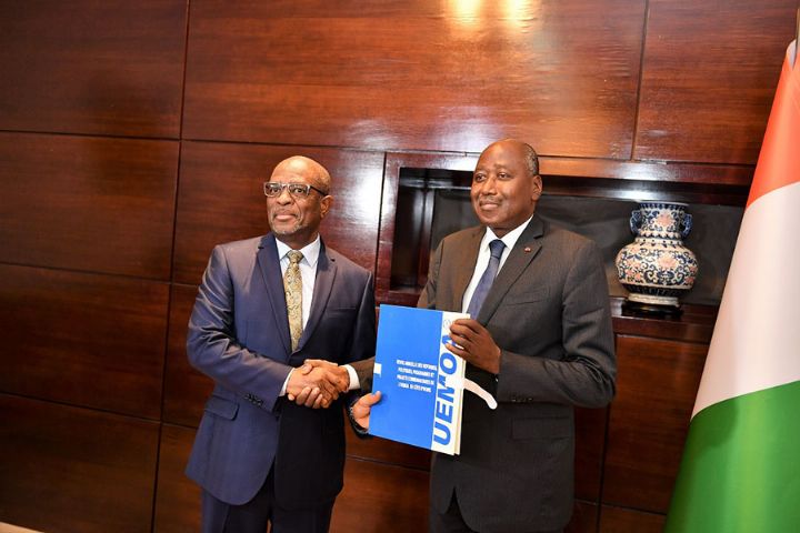 Réformes communautaires : « La Côte d’Ivoire réalise la meilleure progression de notre Union », selon le président de la Commission de l’UEMOA, Abdallah Bouréima