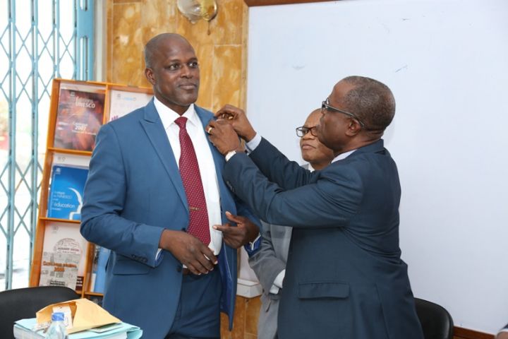 UNESCO/Politique d’Education, de Sciences, de Culture, de Communication et d’emploi jeunes: Kandia Camara met Dr. Soro N’Golo Aboudou en mission