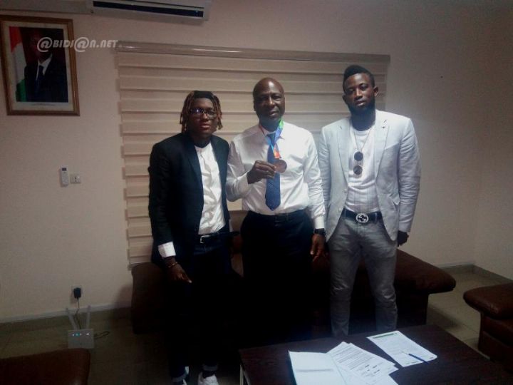 Taekwondo/Décrispation dans leurs relations: Cheick Cissé et Ruth Gbagbi échangent longuement avec Bamba Cheick